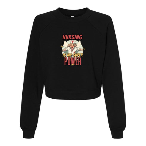 NURSING IS MY SUPER POWER Bella canvas hoodie 7505